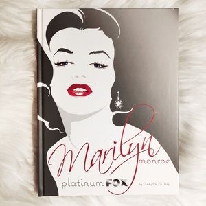 “Marilyn Monroe” Platium Fox Coffee Table Book